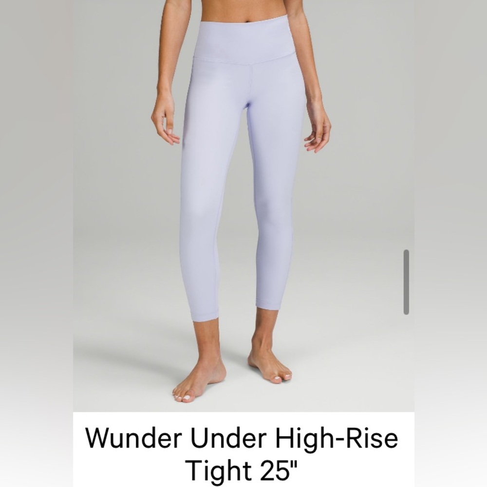 NEW NEVER WORN Lululemon wonder under high-rise size 4